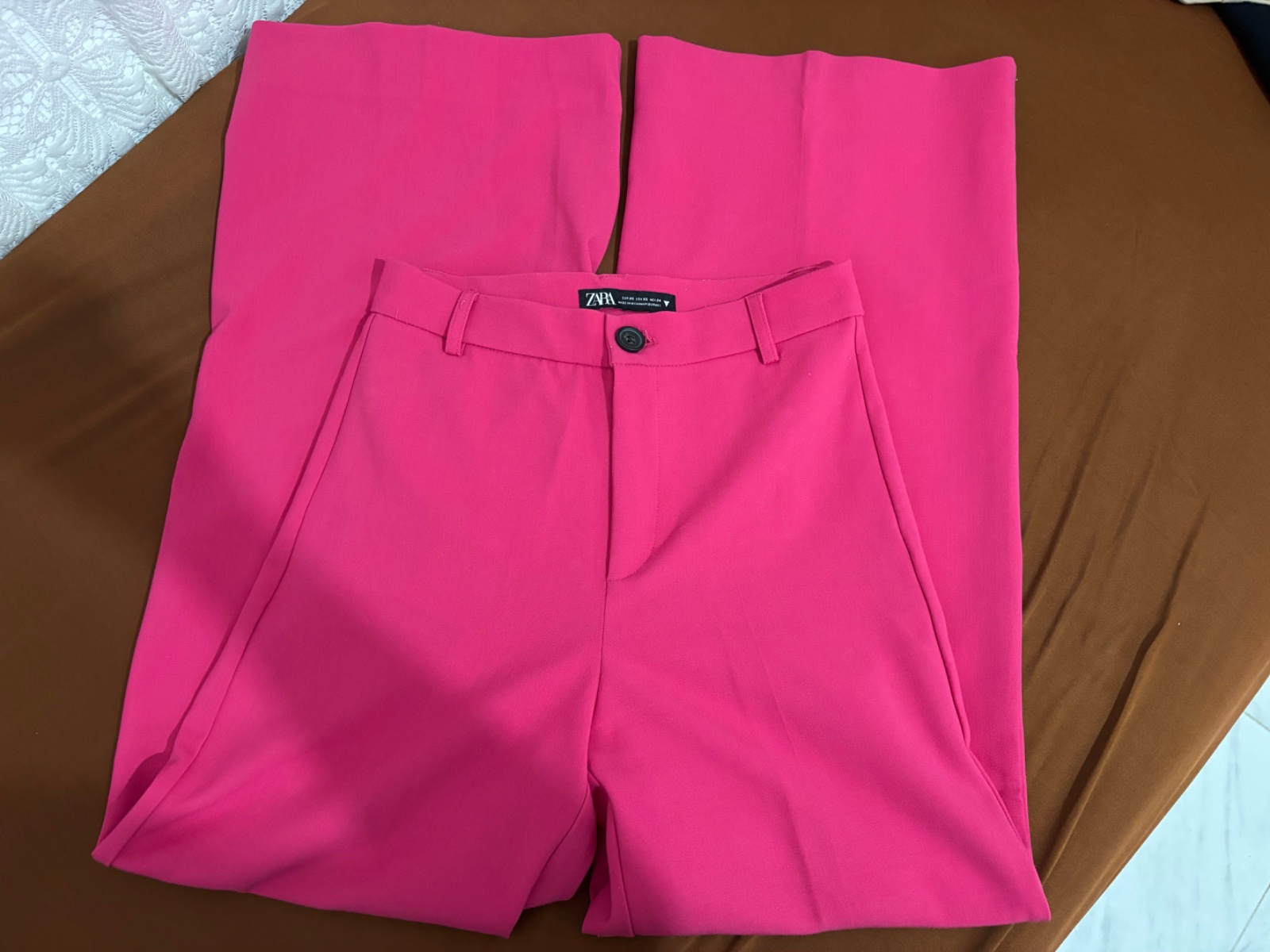 Pantalon rose zara
