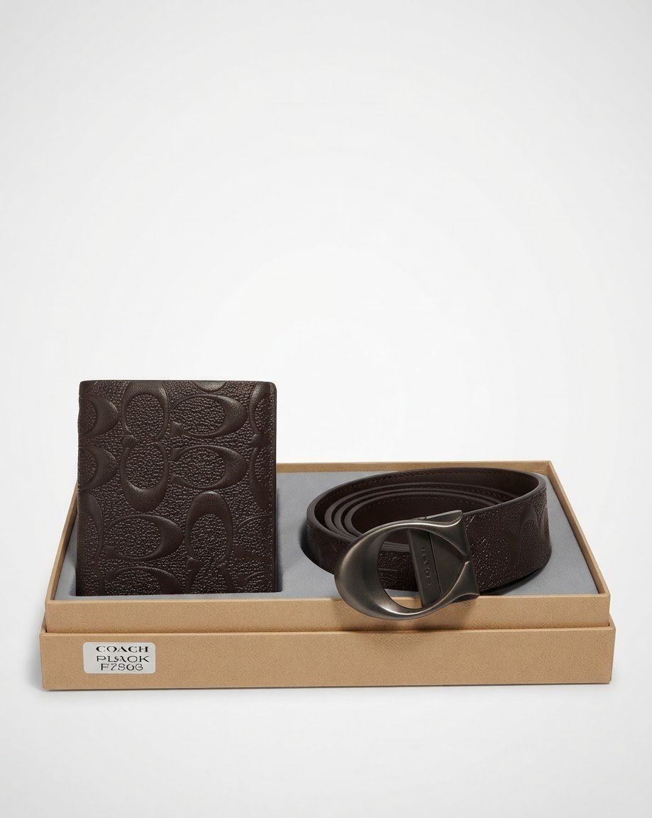 Ceinture et portefeuille 