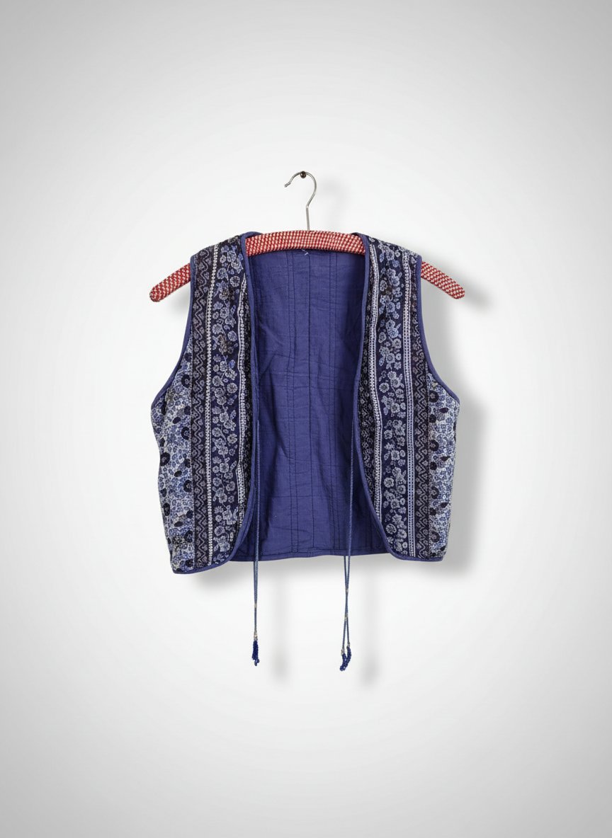 Jacket fleurie 100% coton 
