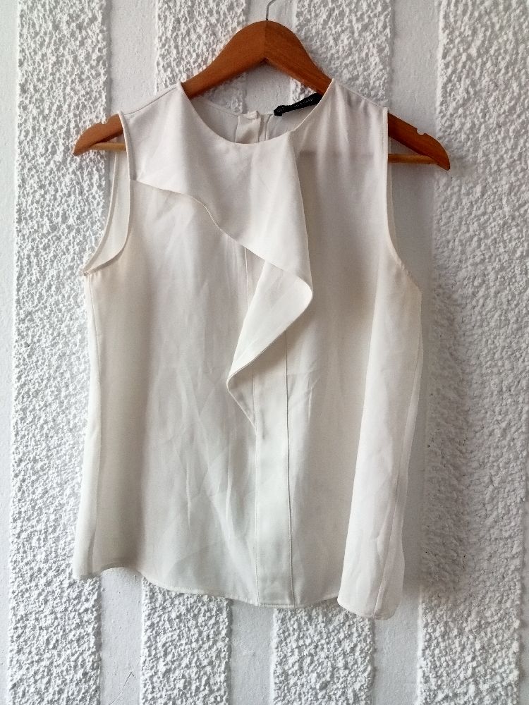 blouse Blanc cassée Zara taille M