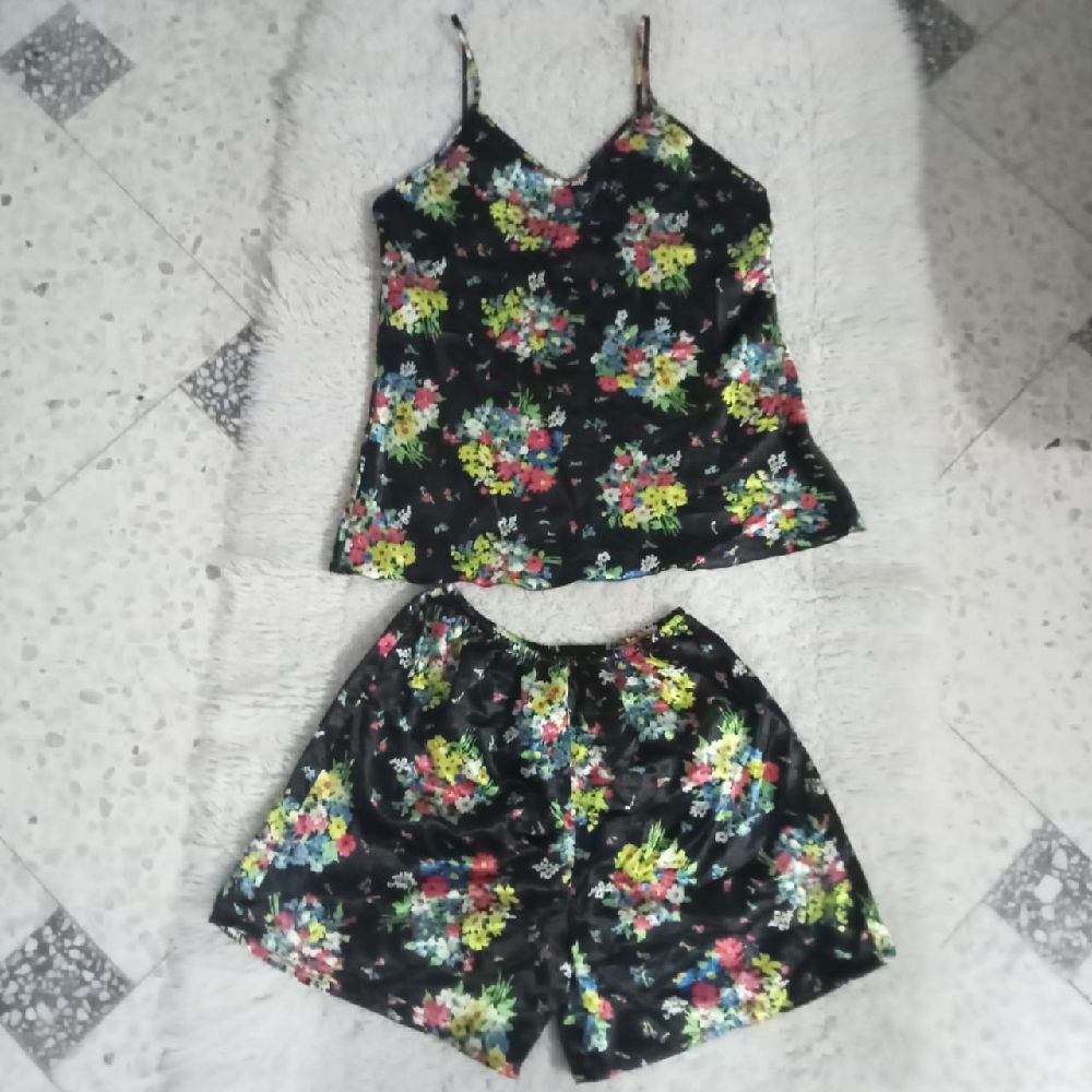 Pyjama satiné