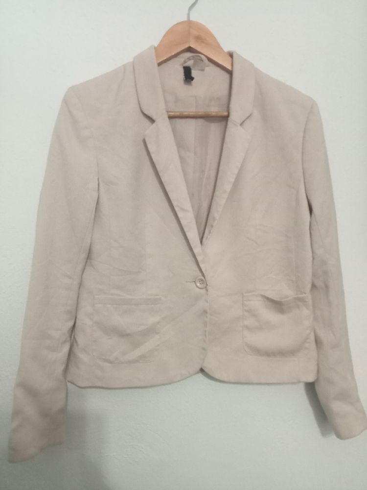 Blazer beige H&M toutem neuf tlabass M