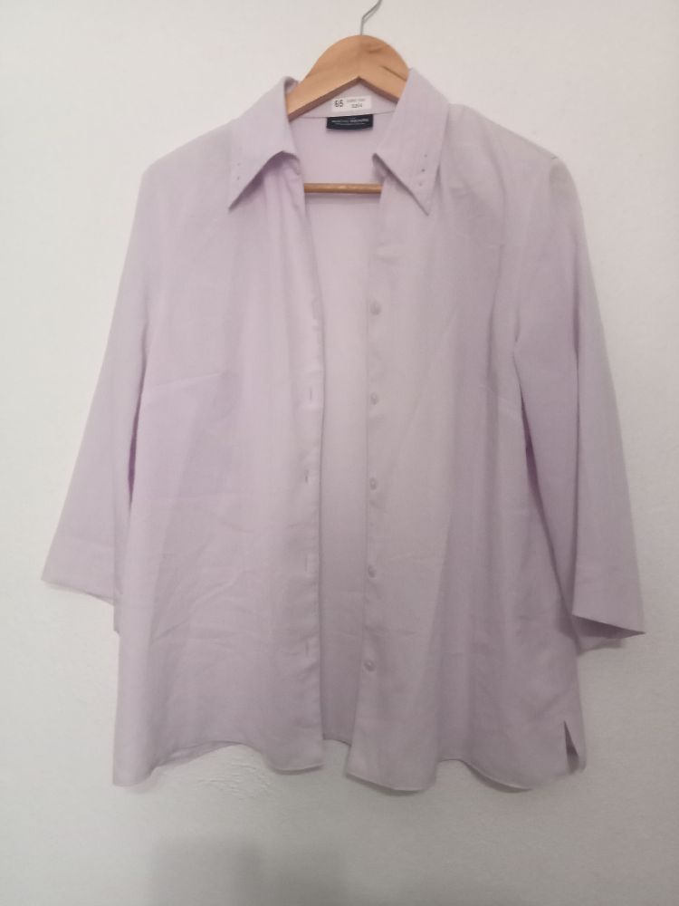 Belle blouse couleur violet rosé de C&A, neuve taille XL