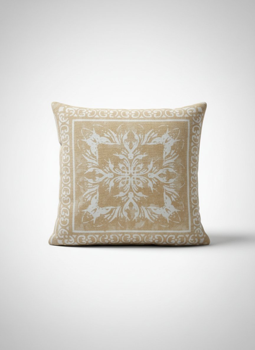 Coussin plume d'autruche ريش نعام  40/40, le tissu à refaire