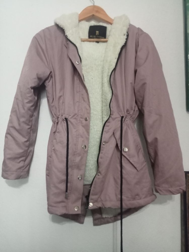 Parka à capuchon doublé de similifourrure, tlabass S