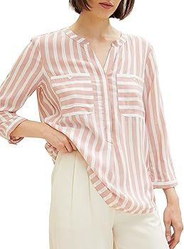 Chemisier à rayures Tom Tailor  taille M, neuve, 75%viscose 