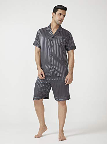 Pyjama homme satiné de David Archy taille S