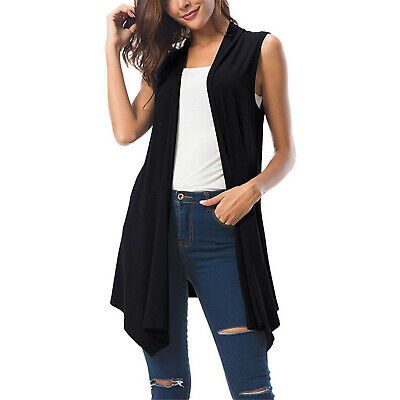 gilet long sans manches noir tlabass M, neuf avec étiquette