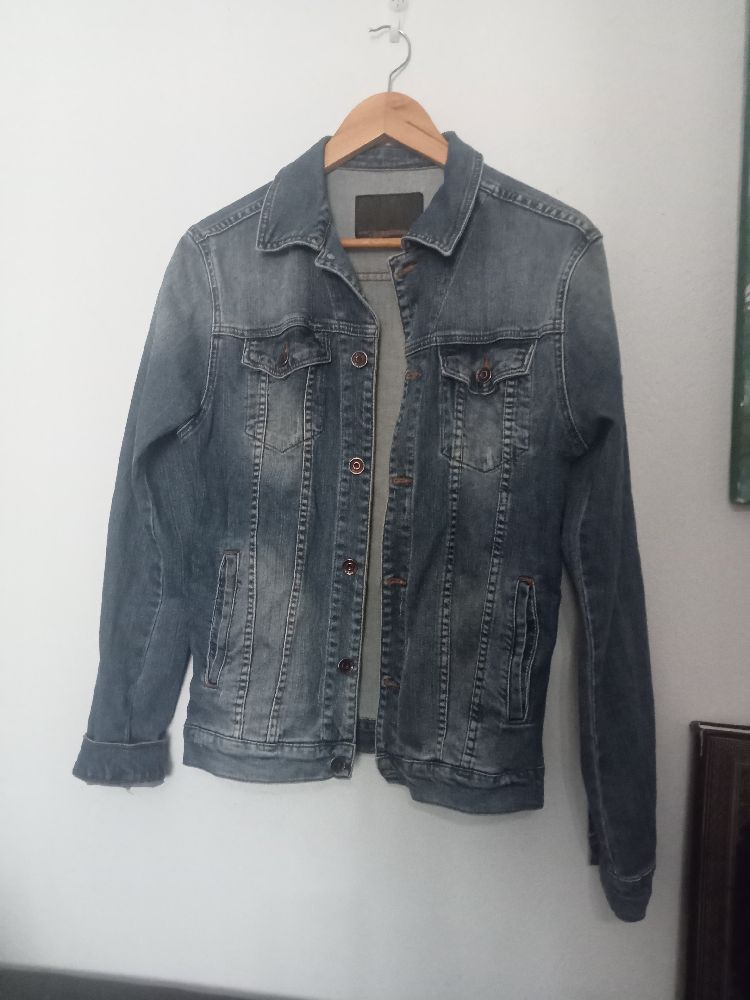 veste  vintage en jean de Zara taille S