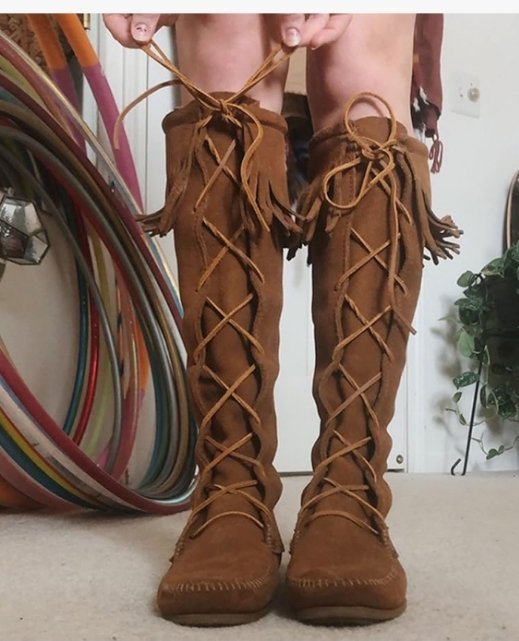 Bottes camel 