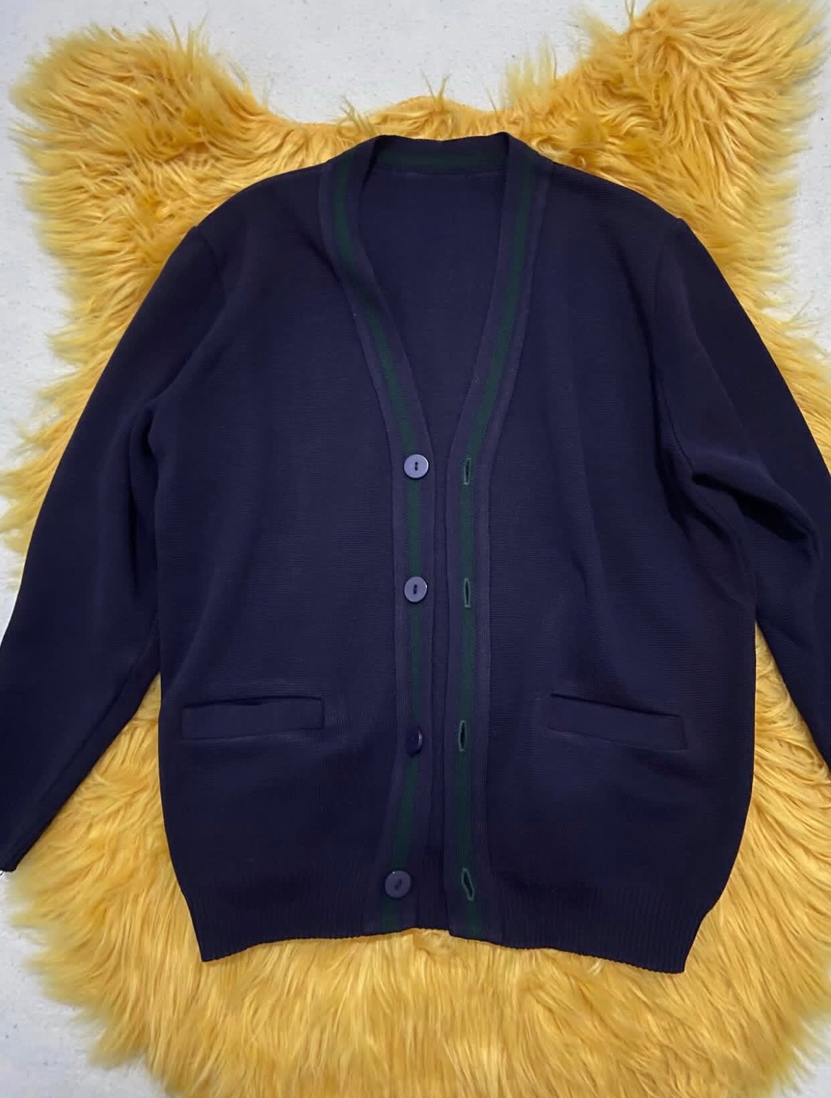 Gilet / Cardigan bleu marine