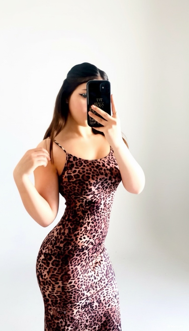 Robe longue léopard SHEIN✨
