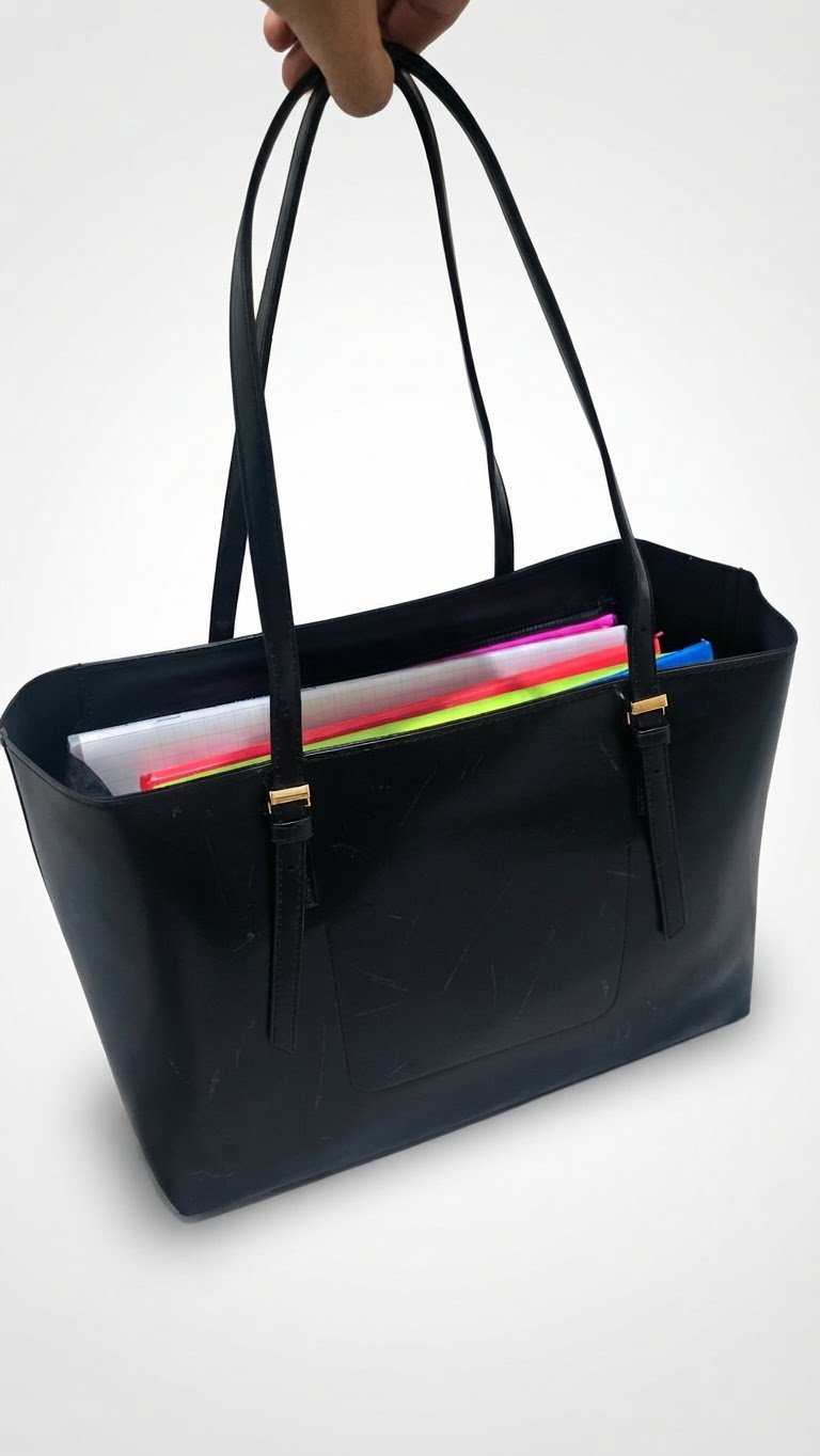 SAC SHOPPER NOIR 