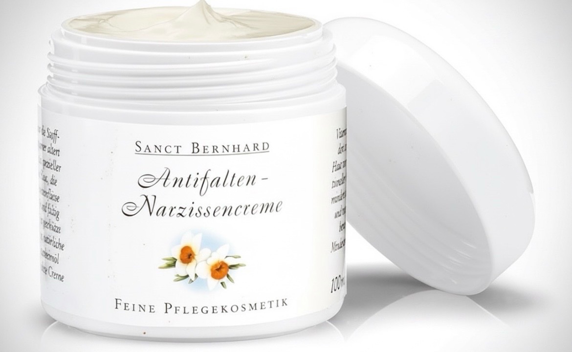 Crème antirides au narcisse de la marque Sanct Bernhard.100 importé