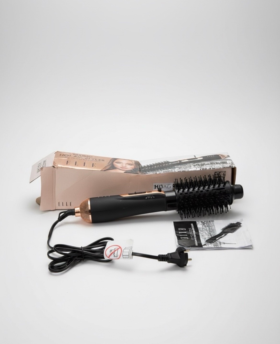 Brosse coiffante soufflante ELLE Magic Hot Air Styler 