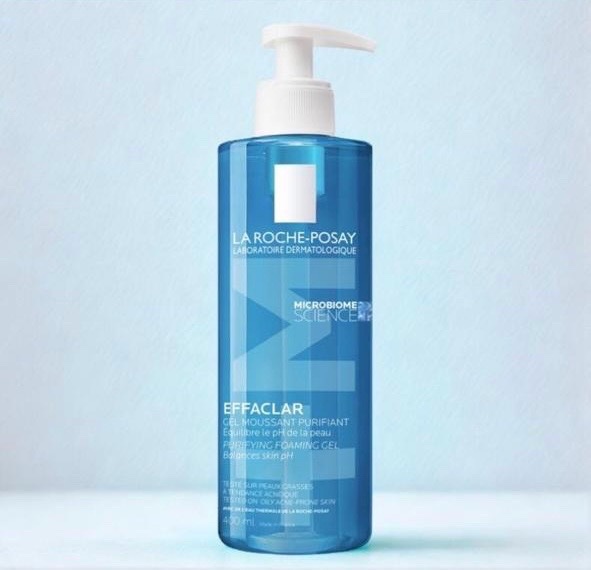 Gel moussant purifiant Effaclar de la Roche posay 