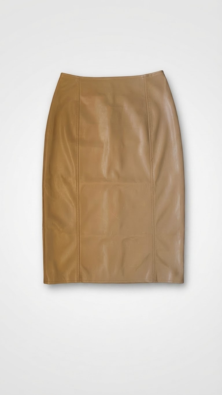 Jupe cuir 