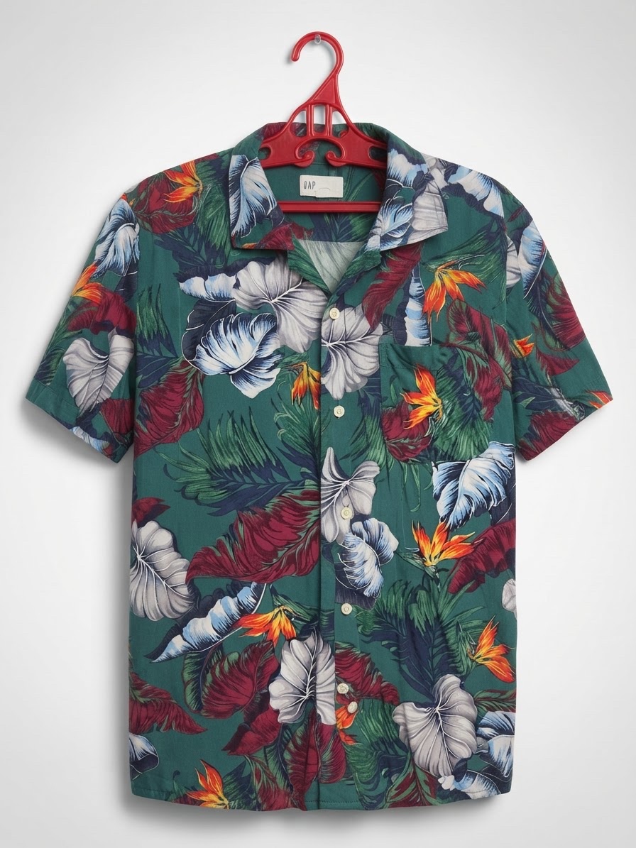 Chemise hawainne homme