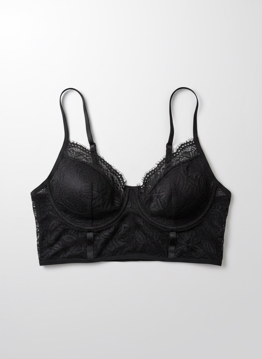 Haut noir lingerie ahein taille small 