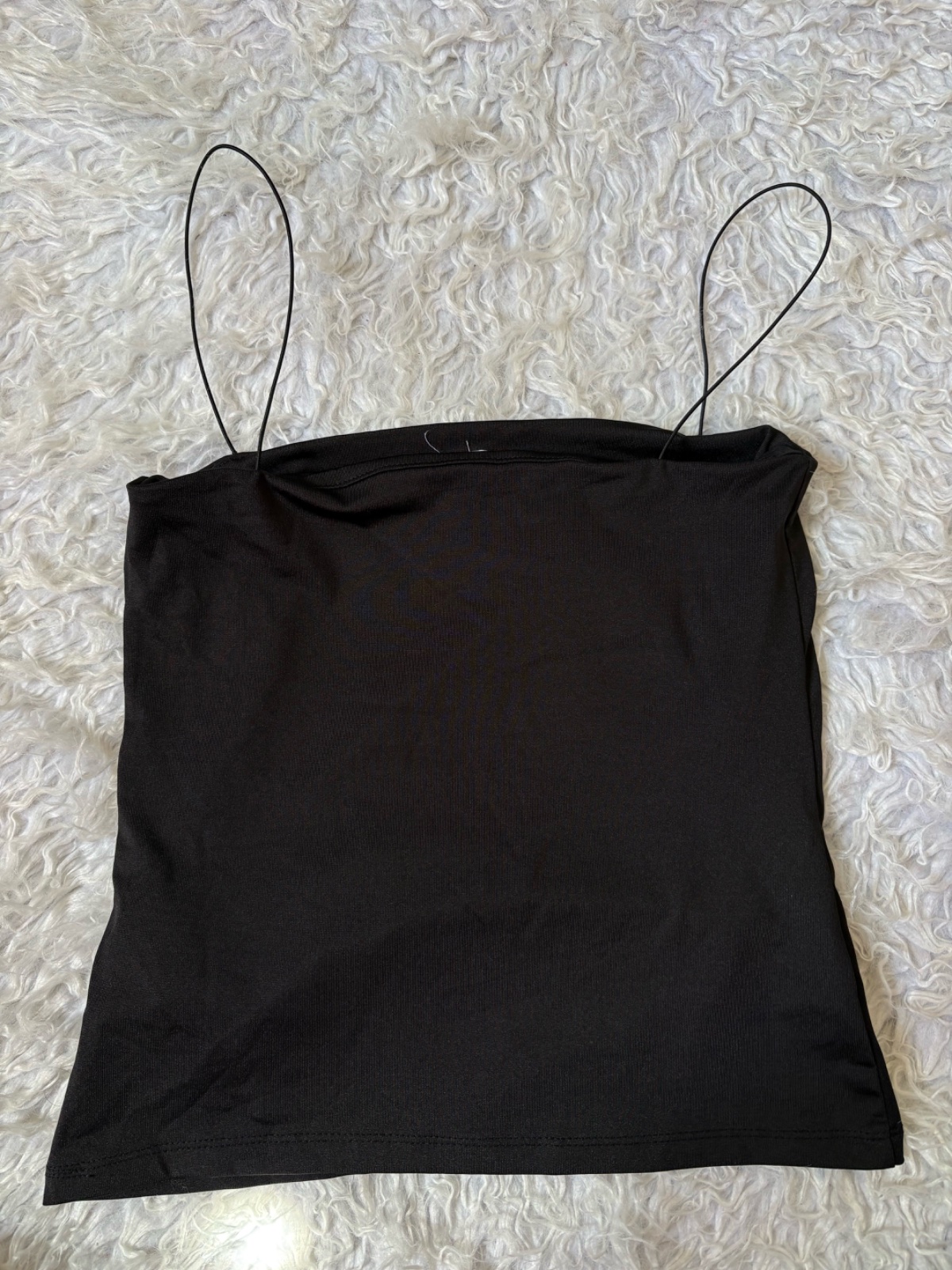 Top noir taille xs 