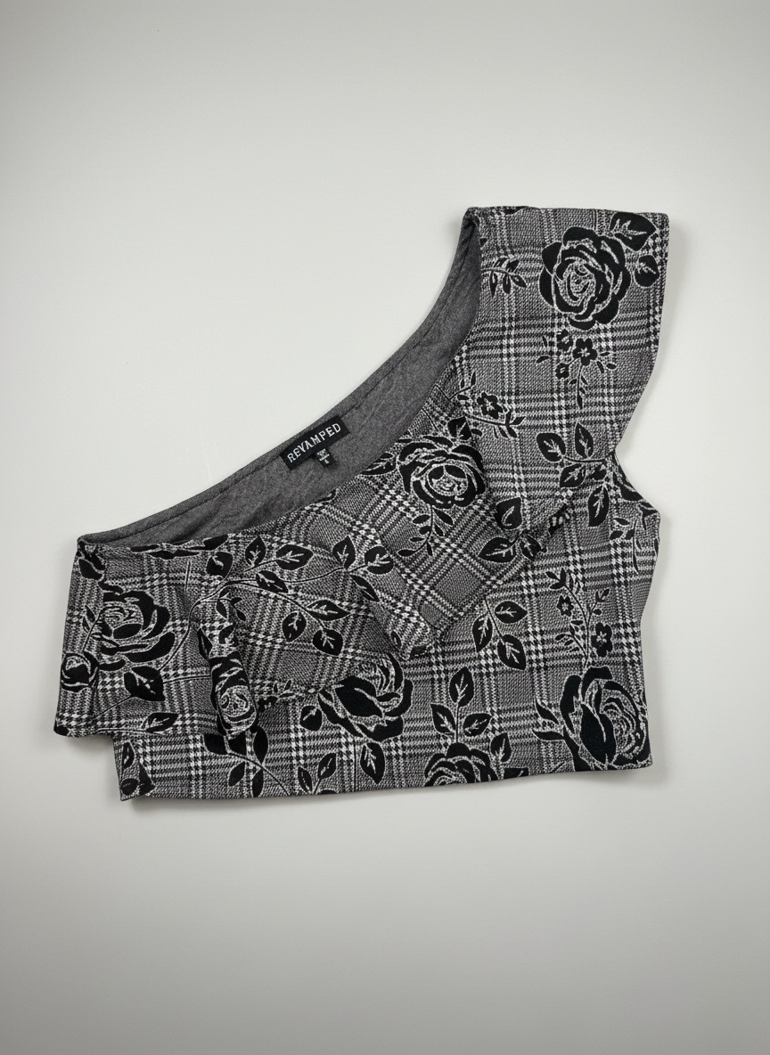 Cropped top taille l tres chic comme neuf 
