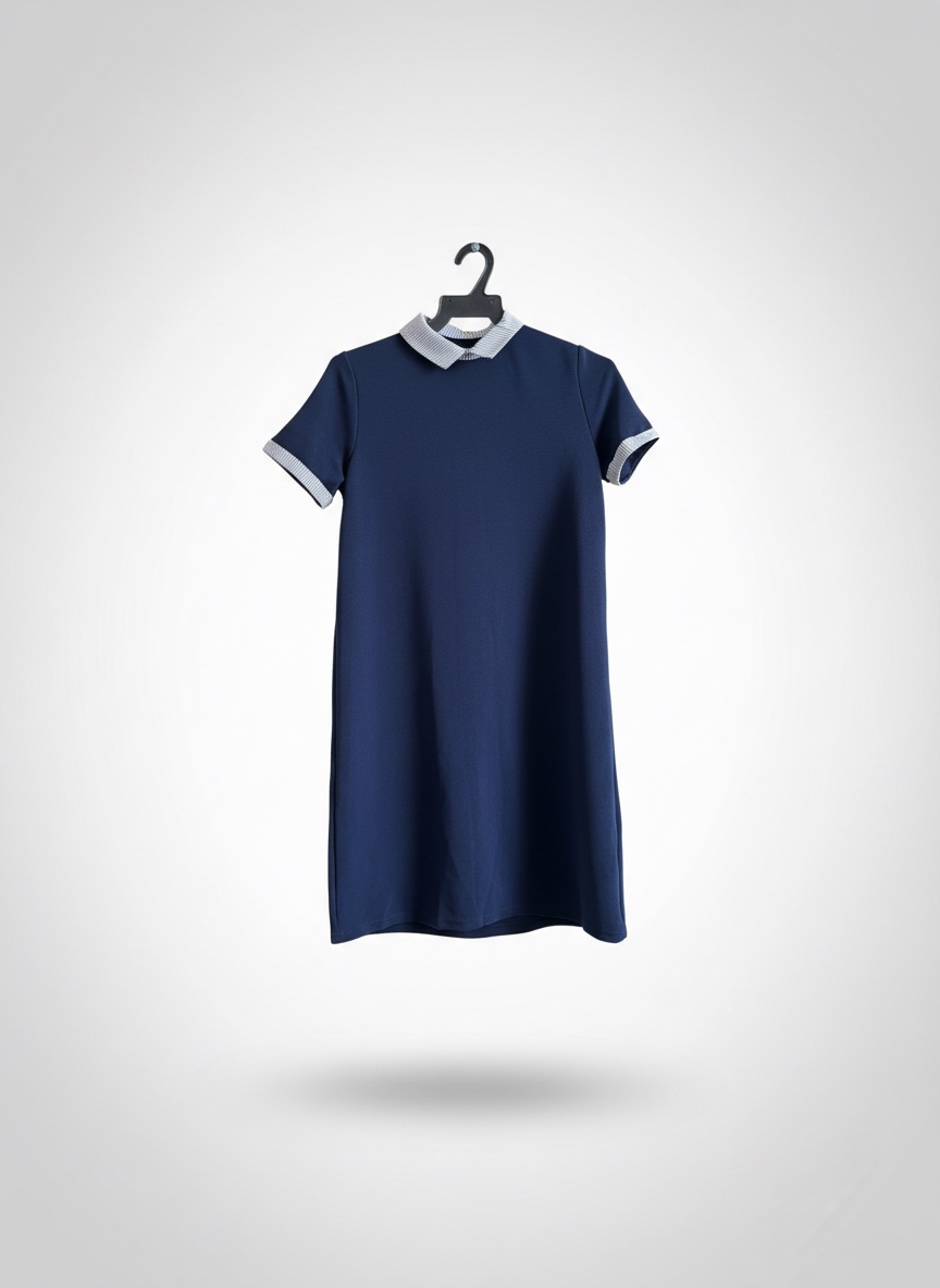 Robe bleu nuit comfortable comme neuf 