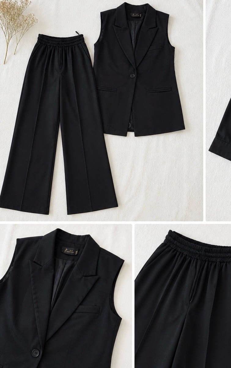 Ensemble blazer and pantalon business attire 