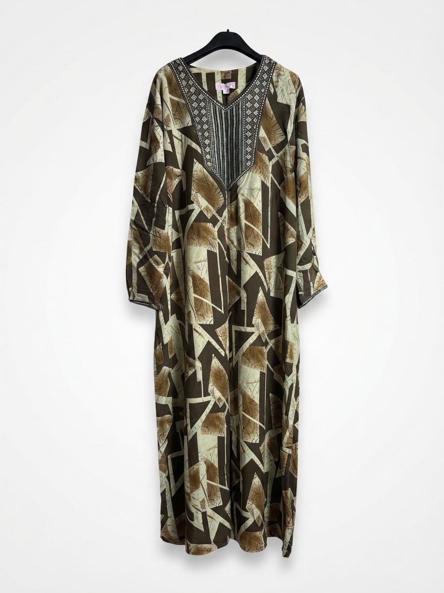 Robe jebba grande taille 