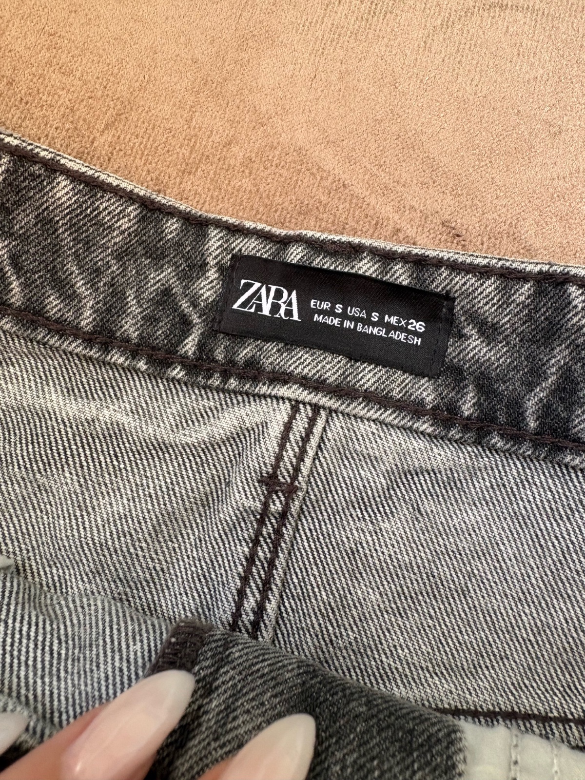 Jupe zara taille xs comme neuf 