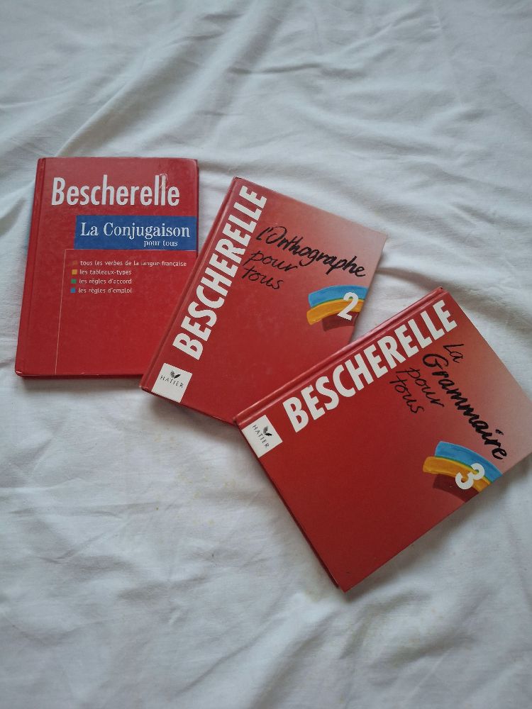 Livres bescherelle et dictionnaire 