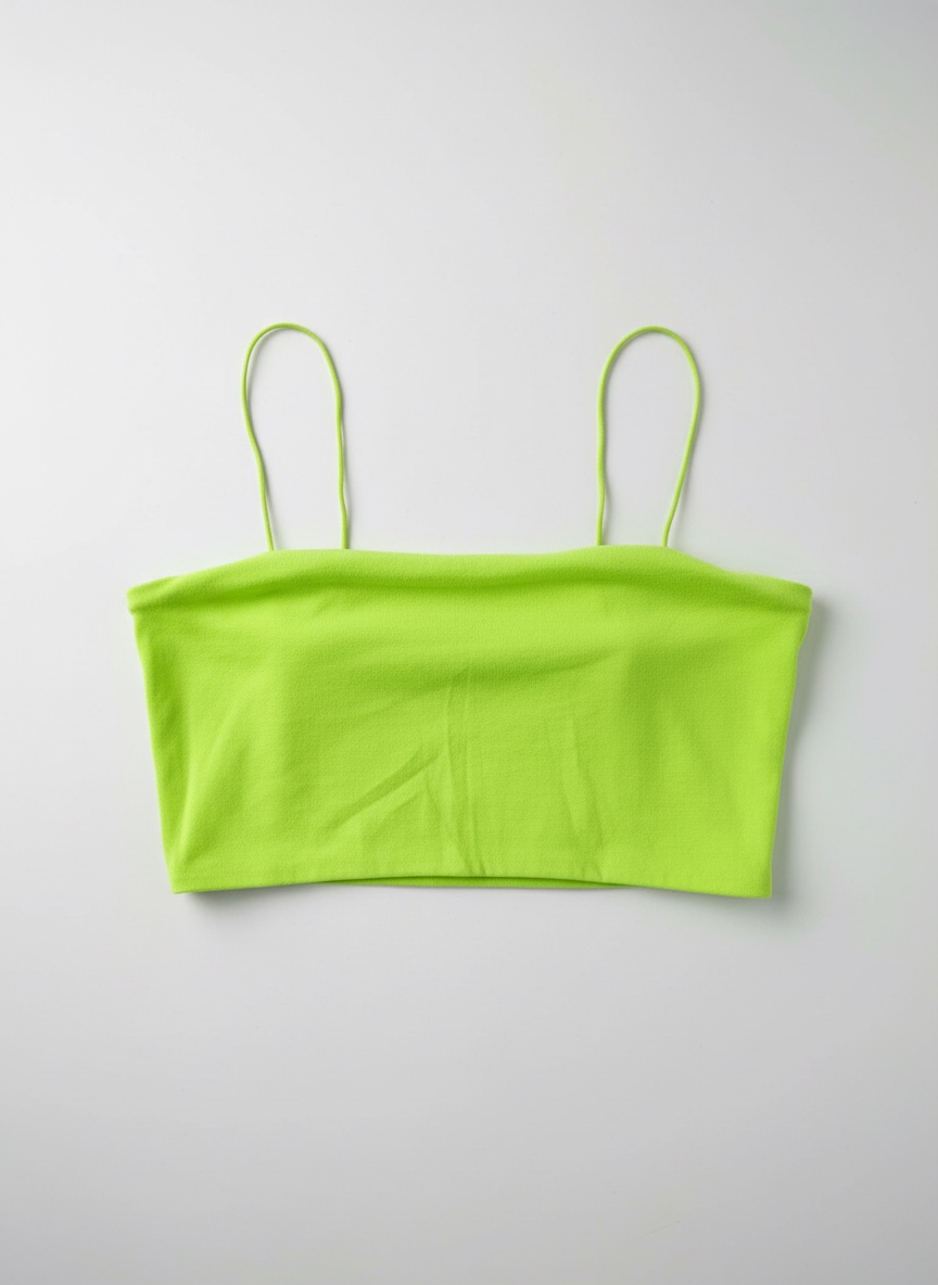 Crop top vert pistache shein taille S