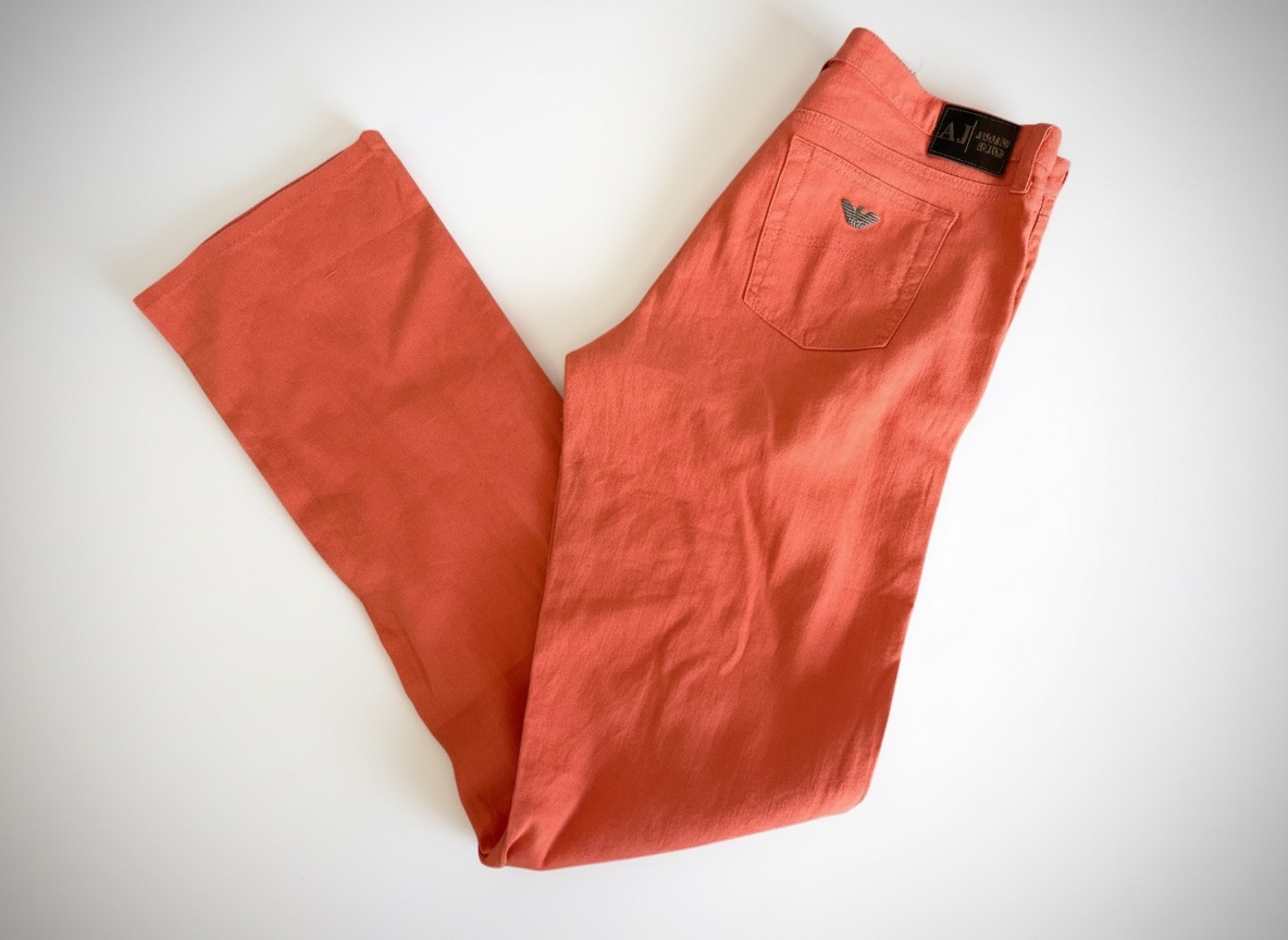Pantalon Armani Comfort Fit Lin & Coton - T 32 IT