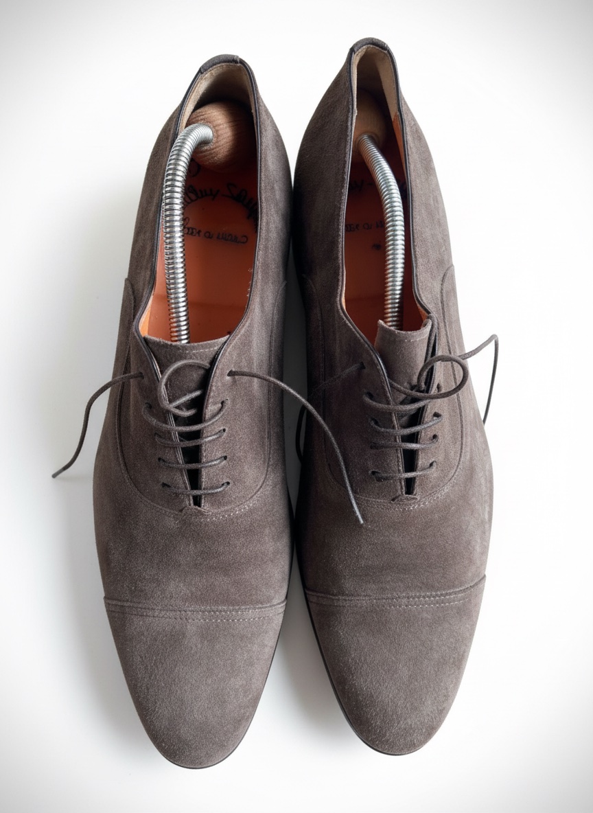 Chaussures Santoni daim 46