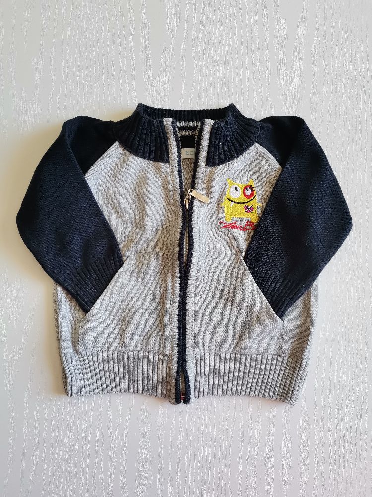 Gilet ZEN Kids Bleu et Gris 