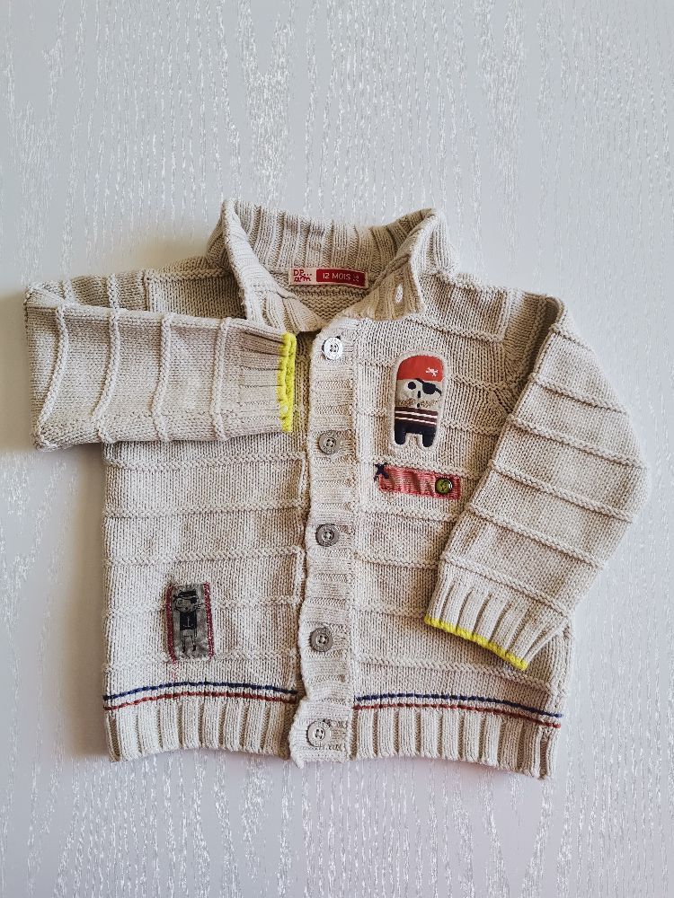 Gilet DPAM Beige 