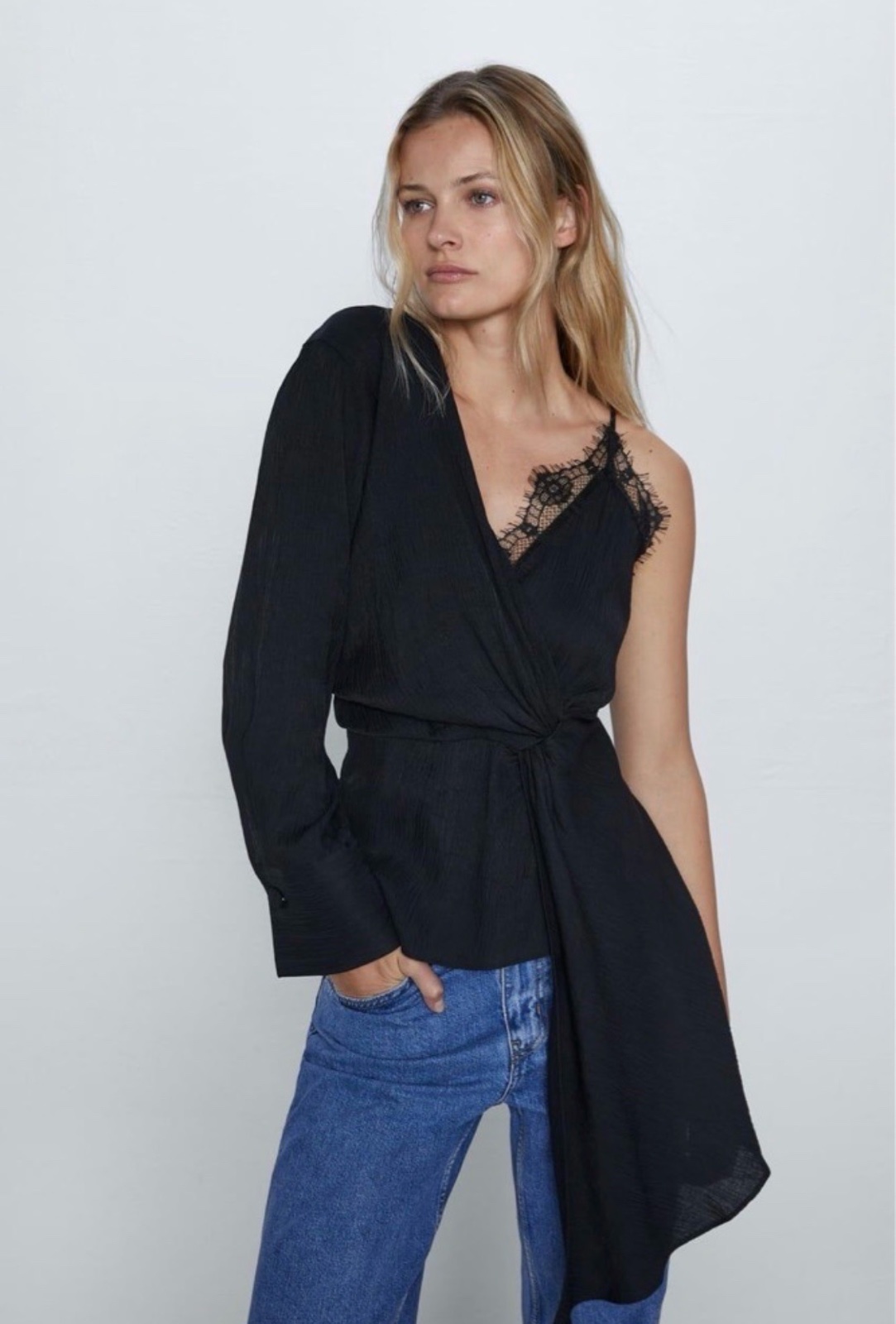 Chemise asymetrique 