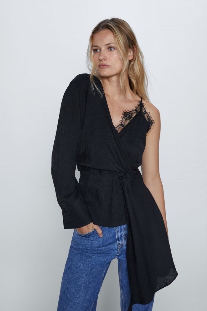 Chemise asymetrique