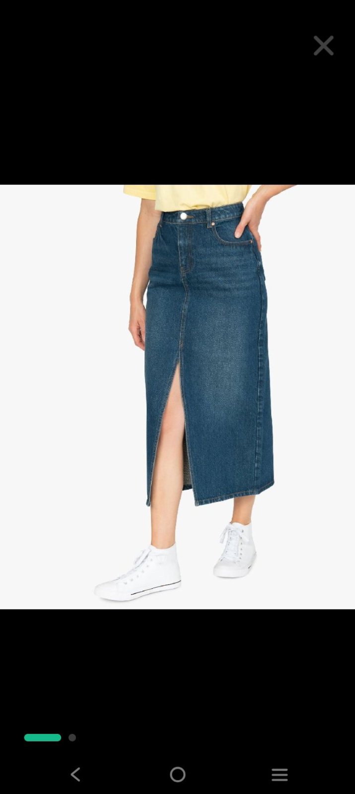 Jupe jean 