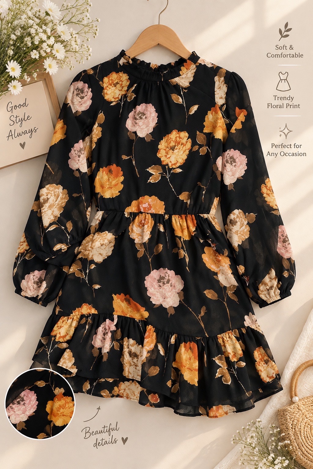Robe fleurie