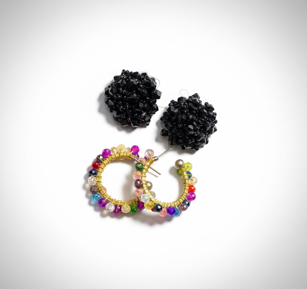 Lot de deux boucles