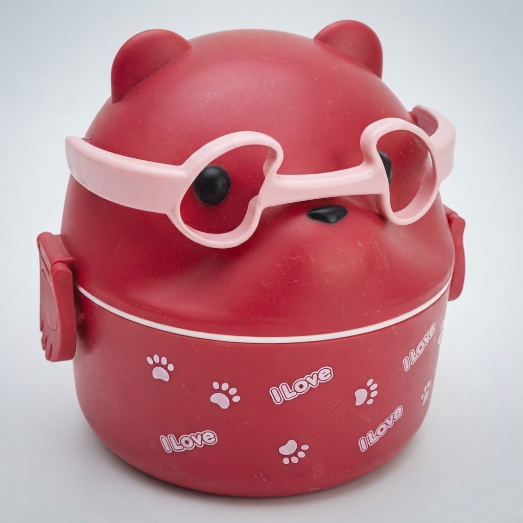 Lunch Box Double Bear