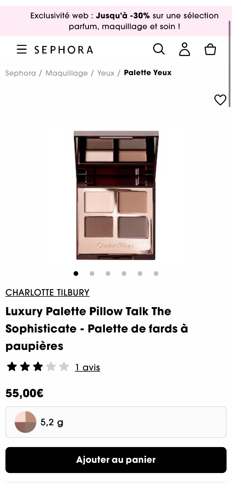 Luxury Palette Pillow Talk The Sophisticate - Palette de fards à paupières