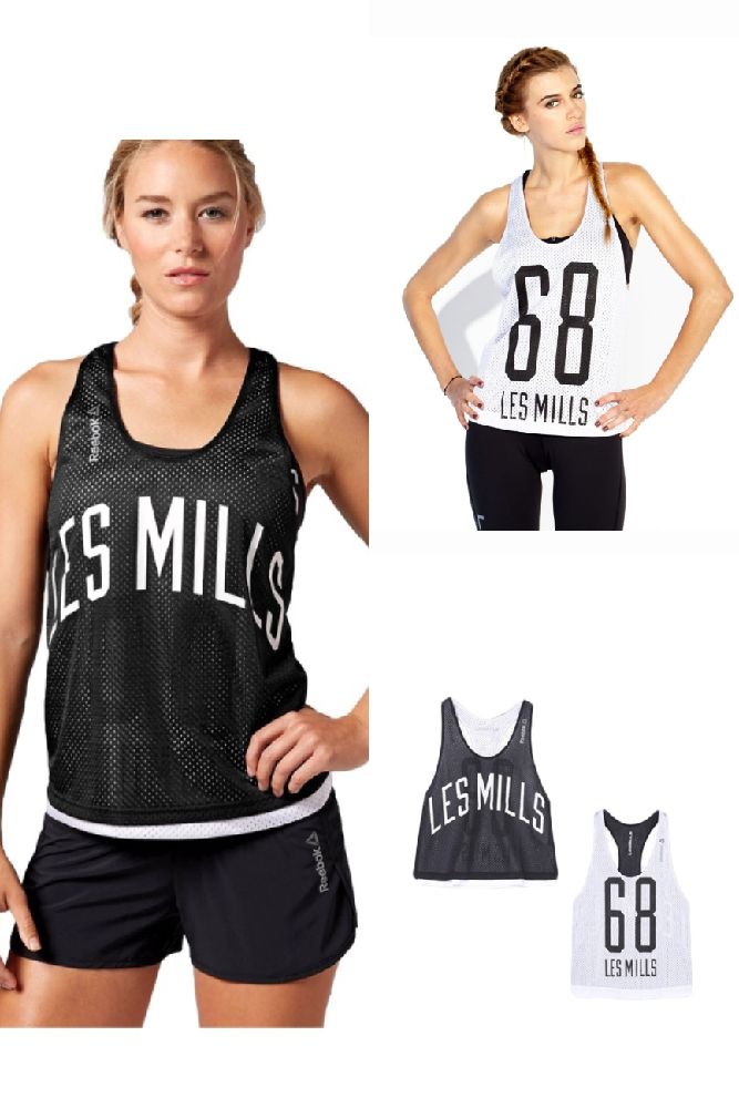 Rebook-LES MILLS Heritage Mesh Tank 