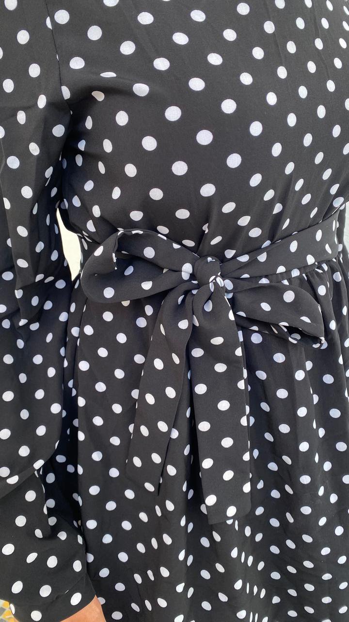 Polka dot Robe très élégante🩷