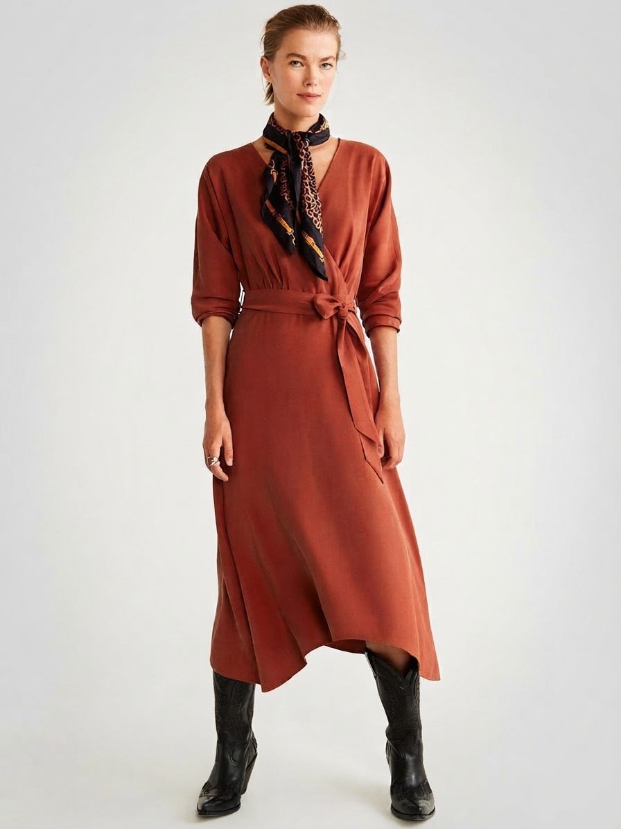 Perfect Mango dress for Autumn 🍂🍁✨ 