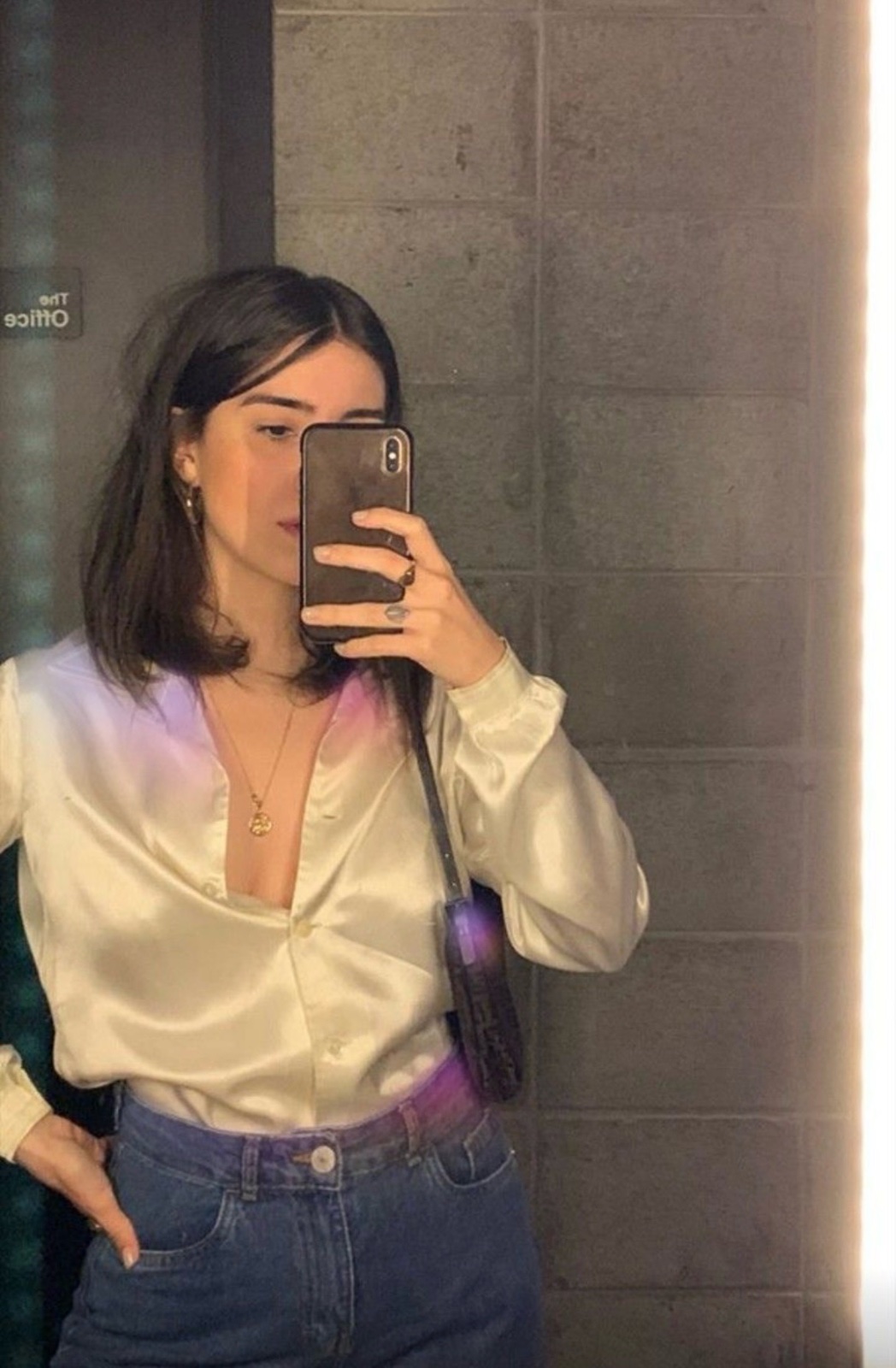 Chemise satin