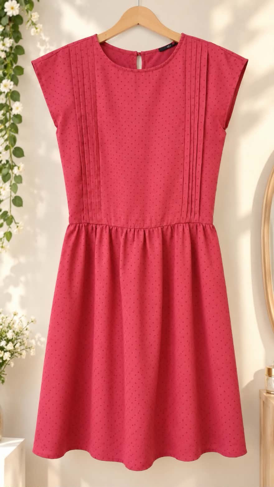 Robe rose 
