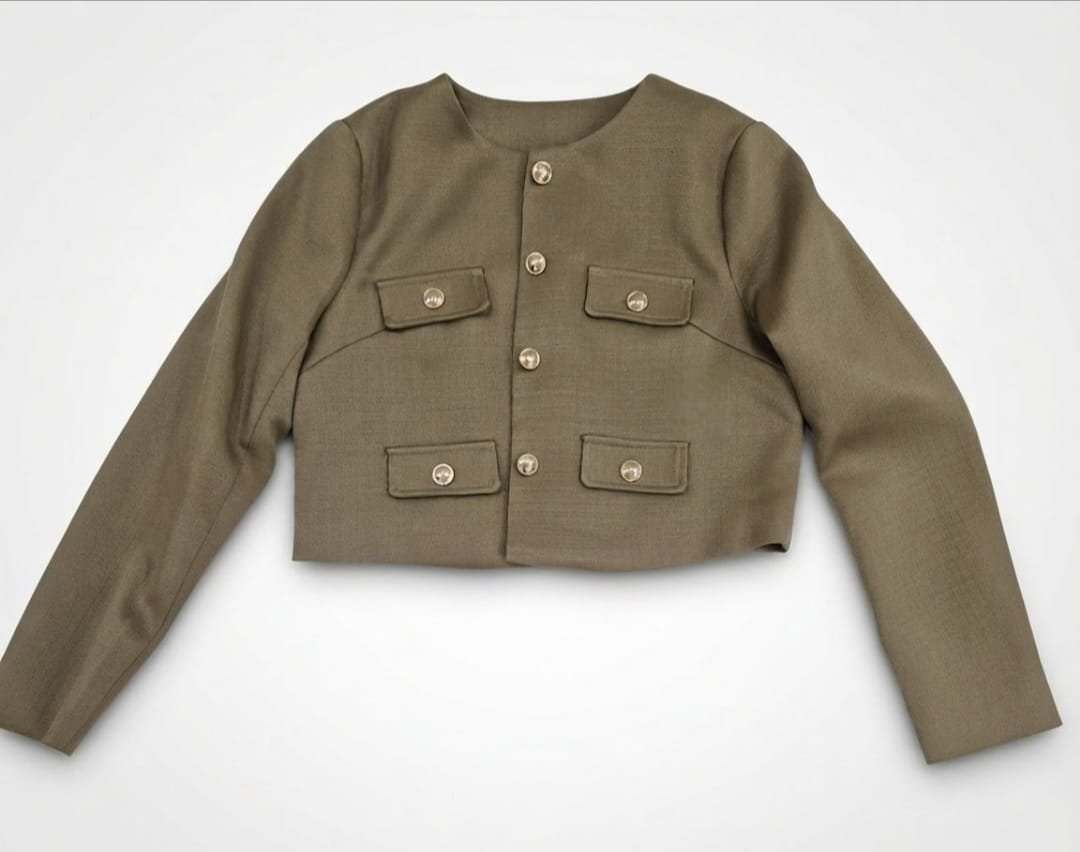 Veste verte kaki