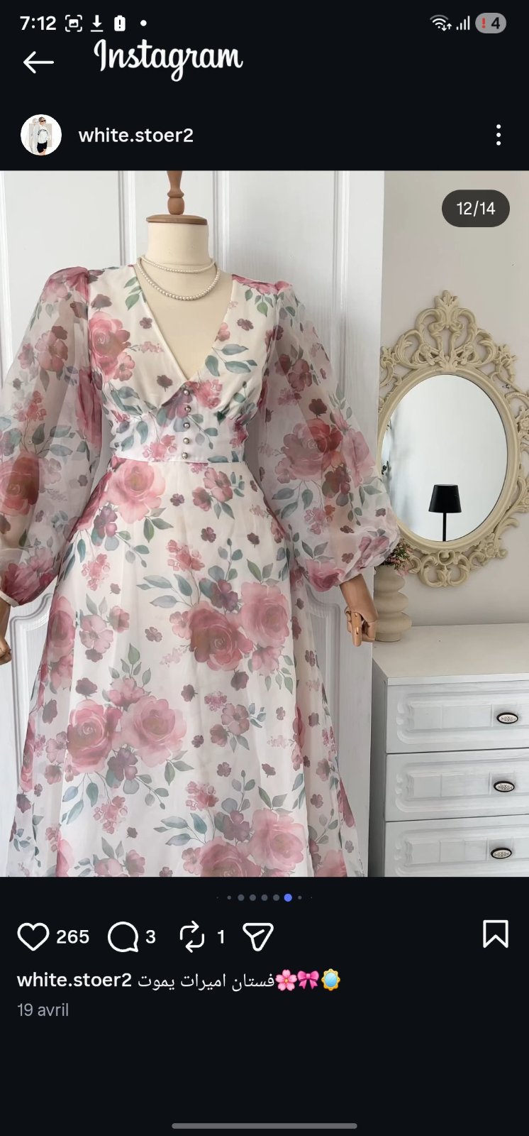 Robe shein taille 36