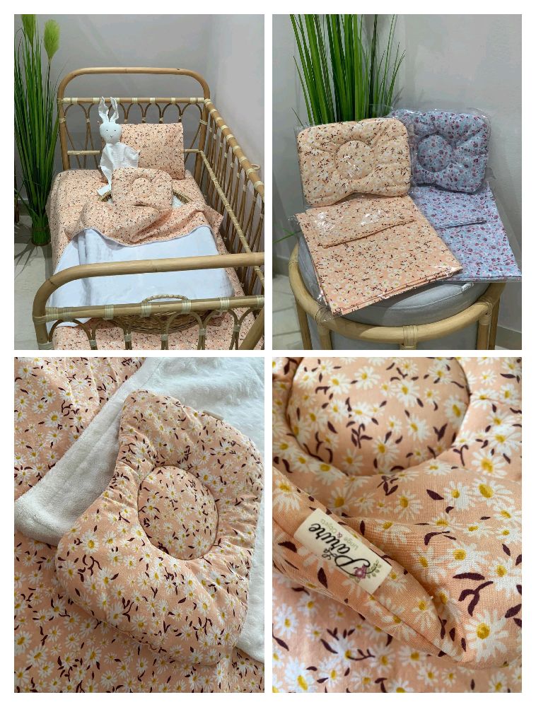 Couverture et coussin bébé 